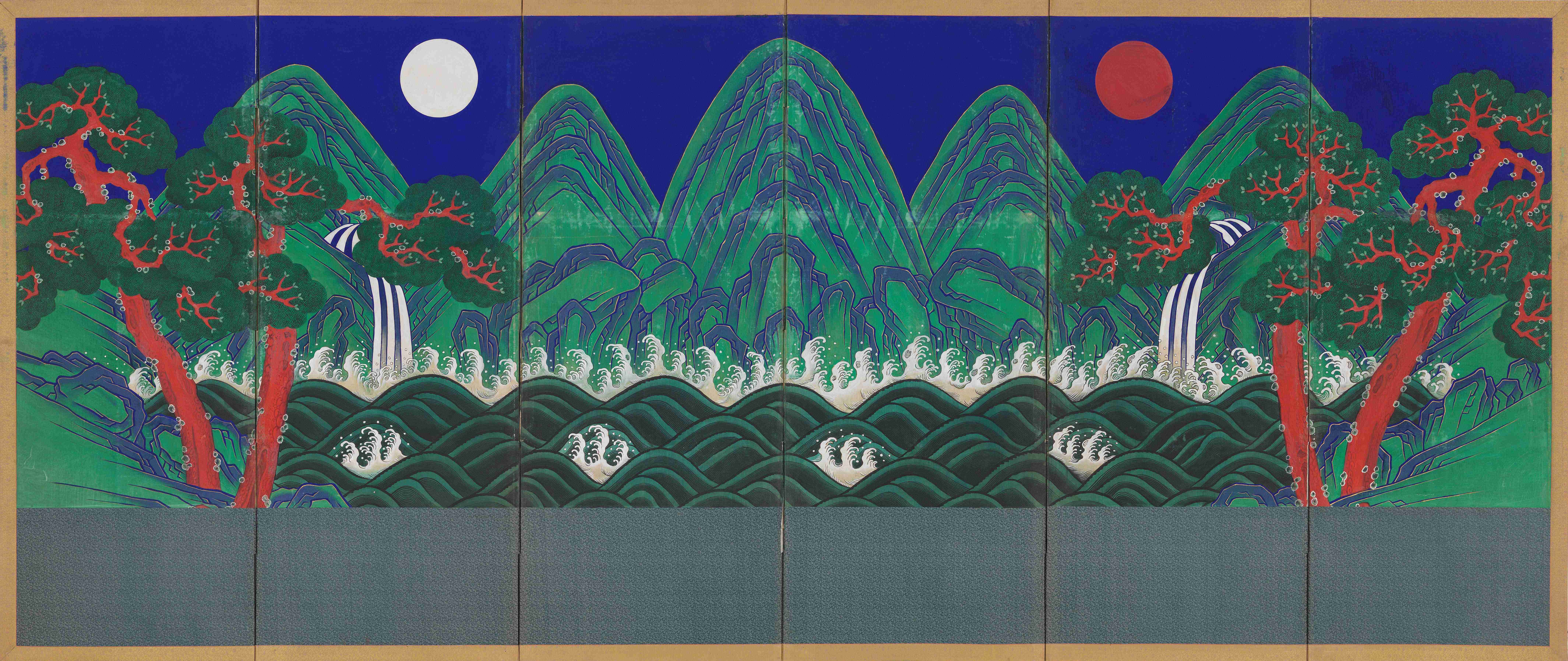 [Sept] Exhibition showcases symbolic Joseon royal court paintings Photo