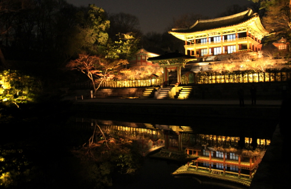 창덕궁의 연경당 야경