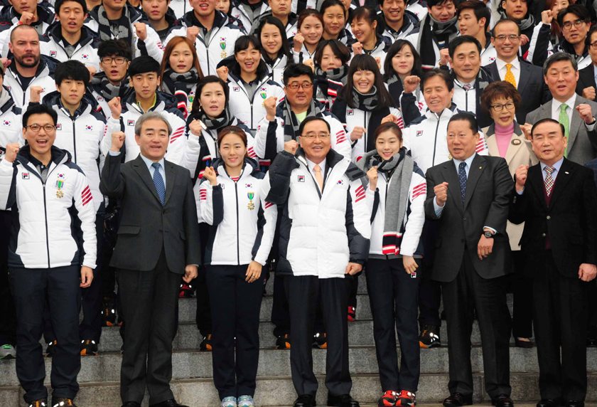 제22회 소치동계올림픽 대한민국 선수단 결단식