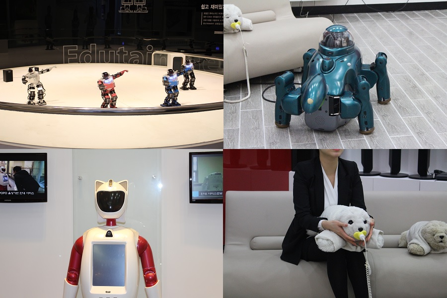 한국로봇융합원에서 만난 다양한 로봇