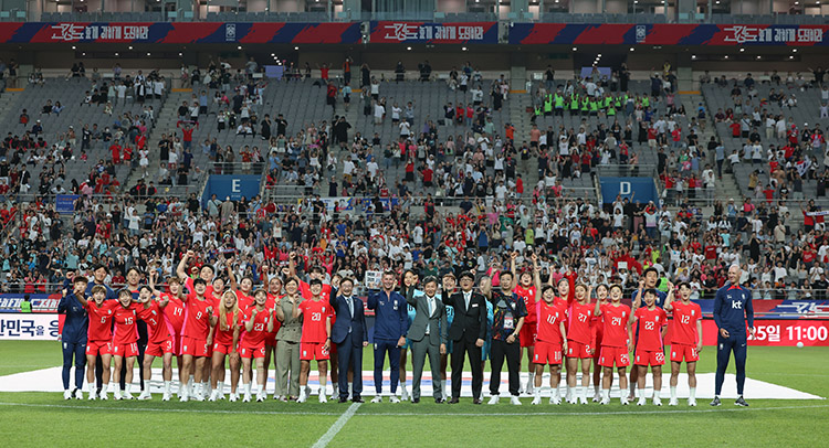 여자축구 출정식