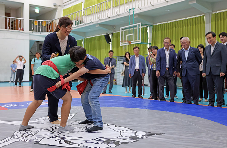 K-씨름 학교체육 활성화