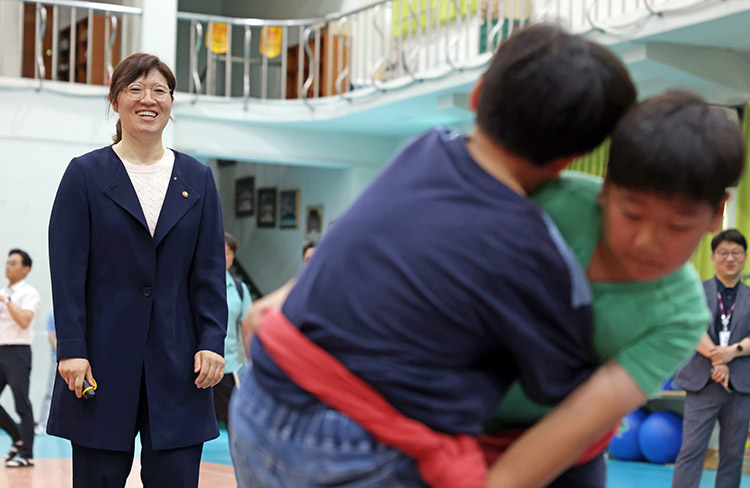 K-씨름 학교체육 활성화