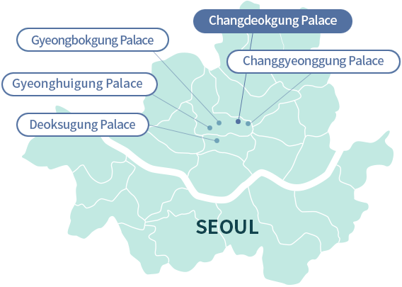 Changdeokgung map