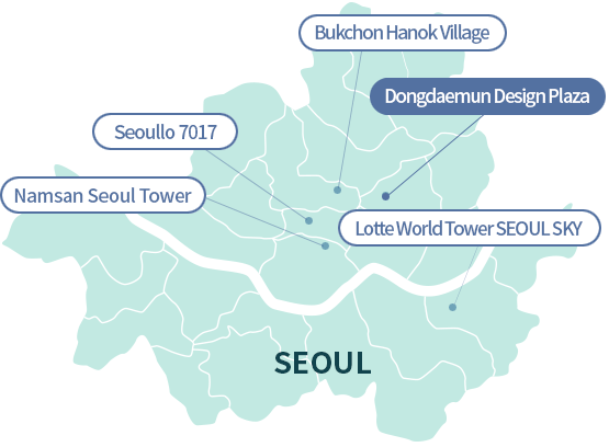 Dongdaemun Design Plaza map