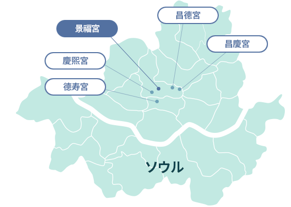 Gyeongbokgung map