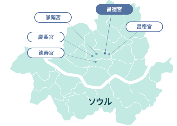 Changdeokgung map