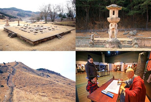 모산재 기암절벽 아래 신비로운 절터, 합천 영암사지