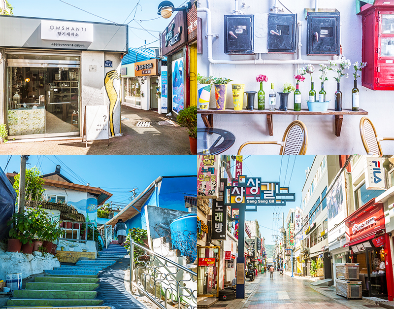 황량한 상점가에서 활력 넘치는 예술촌으로, 마산 창동예술촌