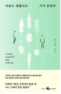 마음은 괜찮냐고 시가 물었다 : 시 읽어주는 정신과 의사가 건네는 한 편의 위로