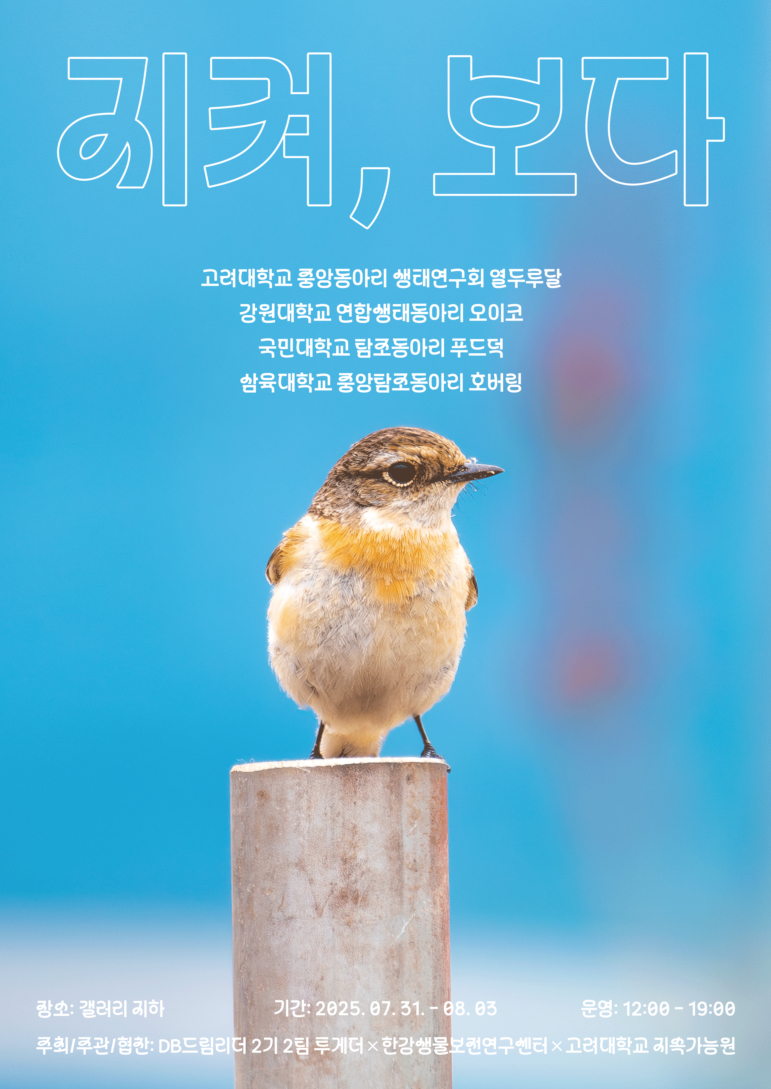 [전시]지켜, 보다