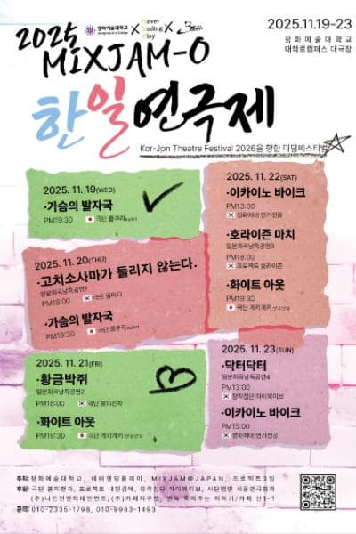 [연극]MIXJAM-0 한일연극제, 이카이노 바이크