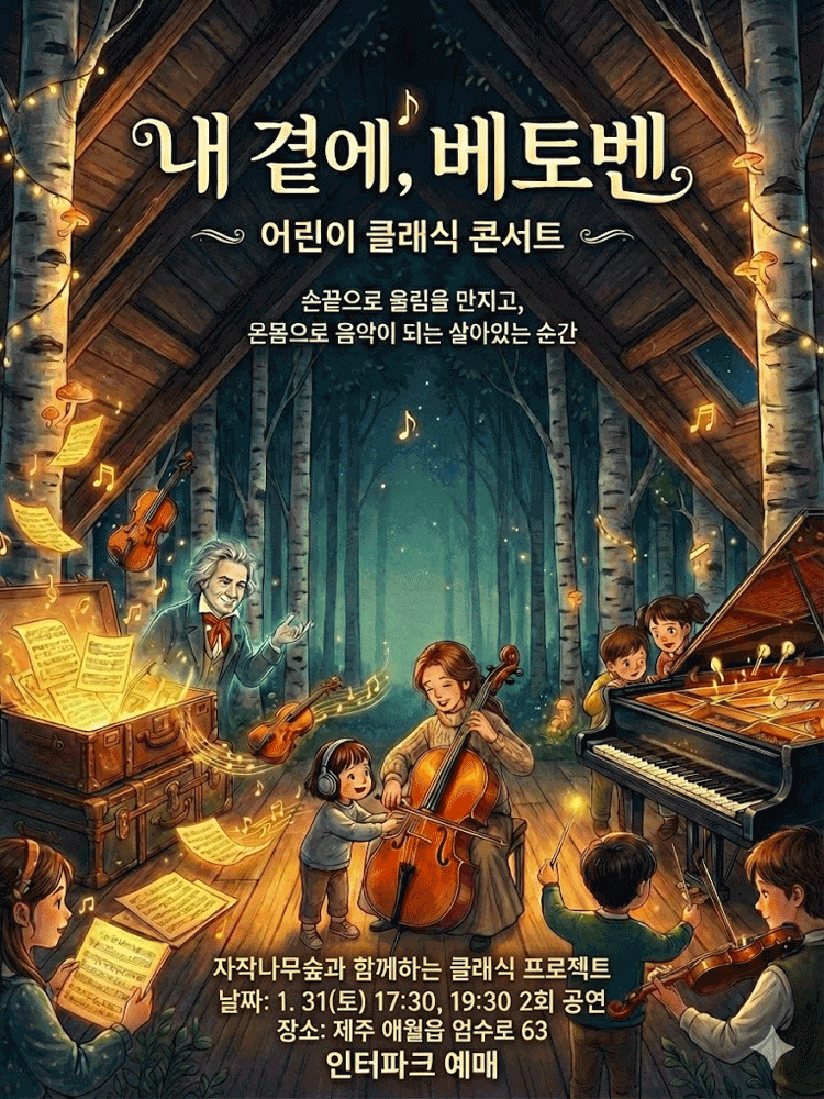 [음악][제주] 내 곁에, 베토벤: 어린이 클래식 콘서트