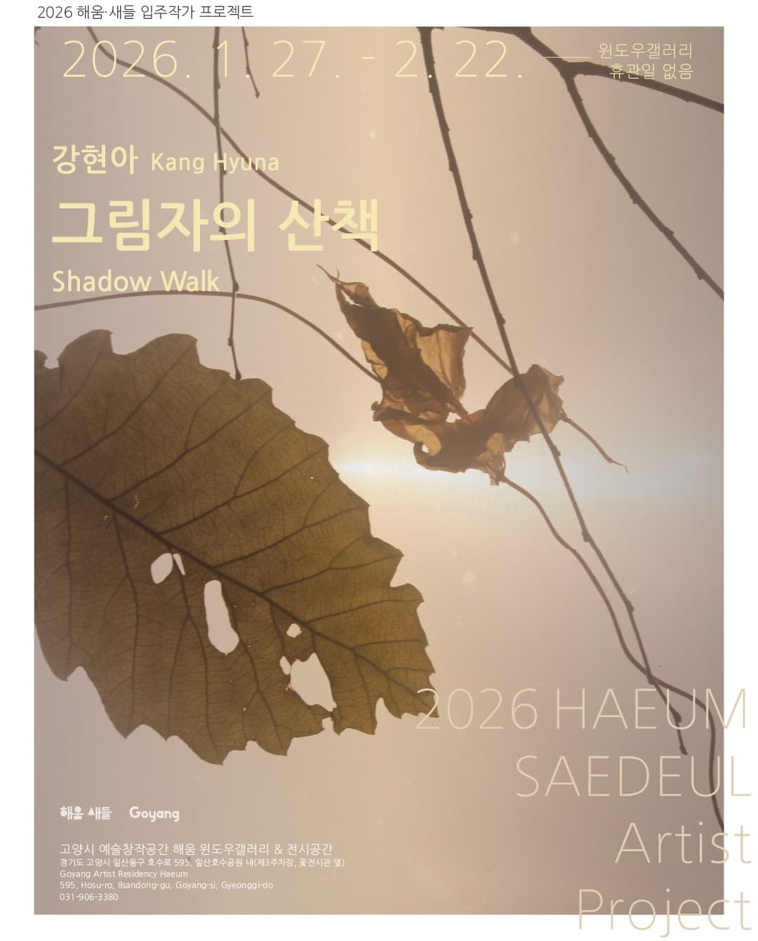 강현아 개인전 <그림자 산책>