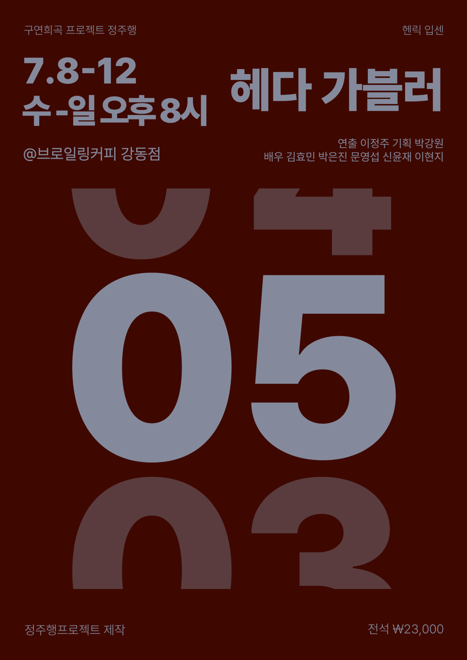 정주행 프로젝트, 헤다 가블러