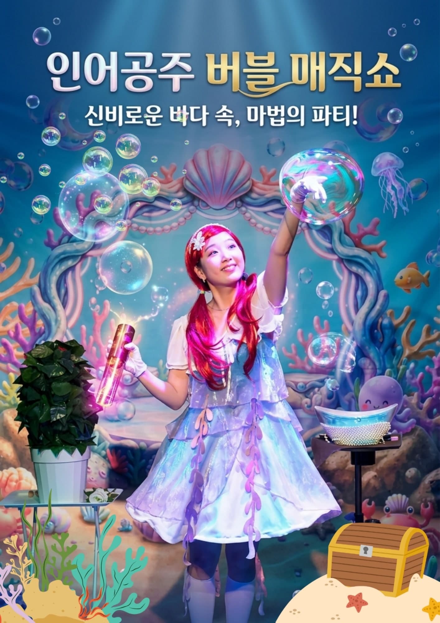 [인천] 인어공주 버블 매직쇼