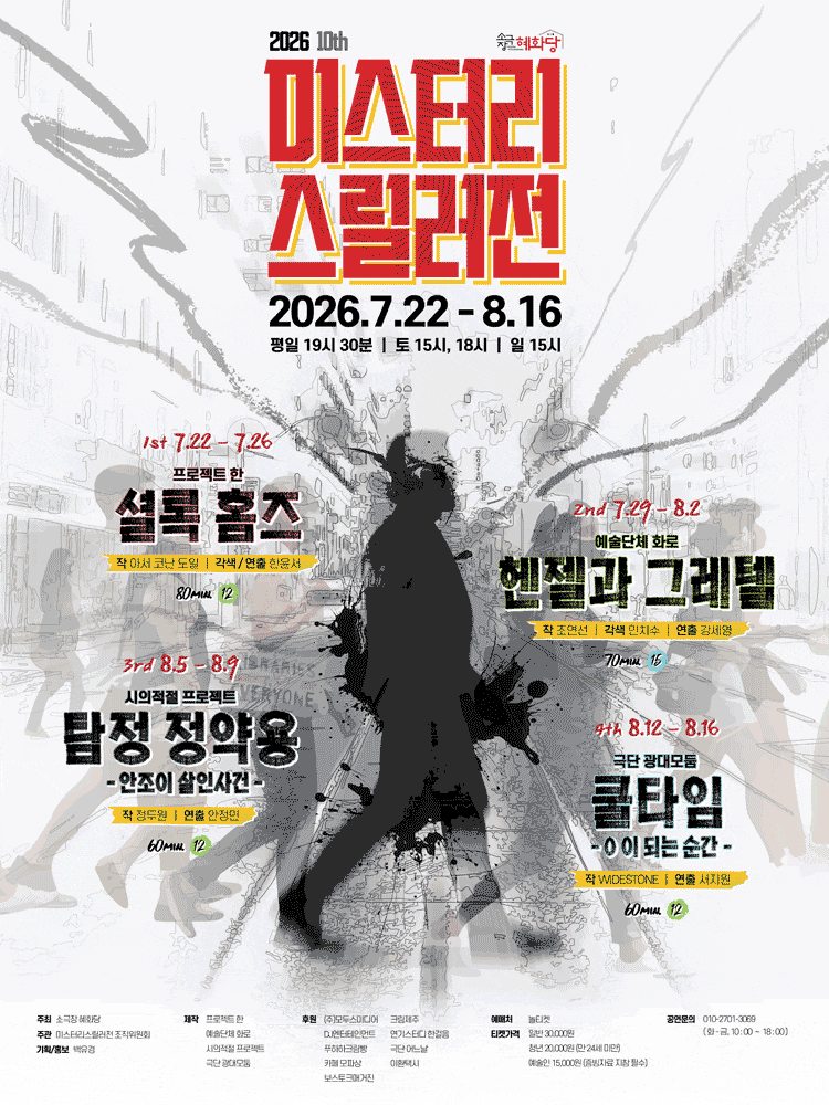 제10회 미스터리 스릴러전, 셜록 홈즈