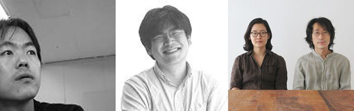 젊은건축가 김창균, 박인수, 장영철, 전숙희