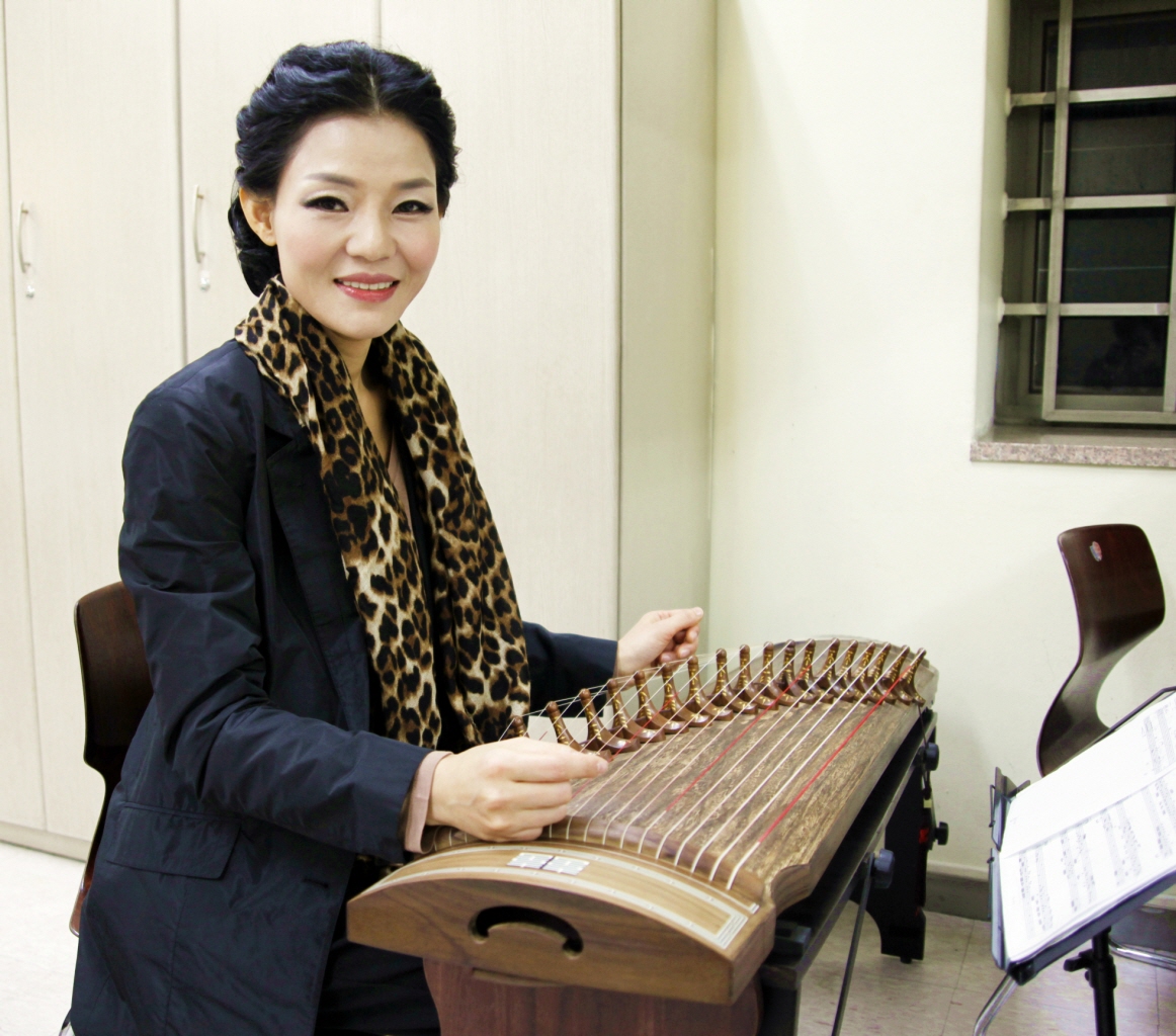 국립국악원 창작국악축제 김미경 가야금 연주자