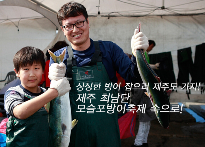 모슬포방어축제 싱싱한 방어 잡으로 제주도 가자! 제주 최남단 모슬포방어축제 속으로!