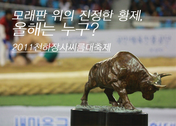 모래판 위의 진정한 황제, 올해는 누구? 2011 천하장사 씨름대축제