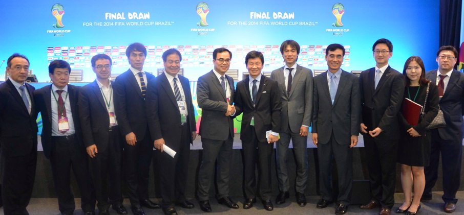 2017 U-17 월드컵 유치 성공 기념촬영