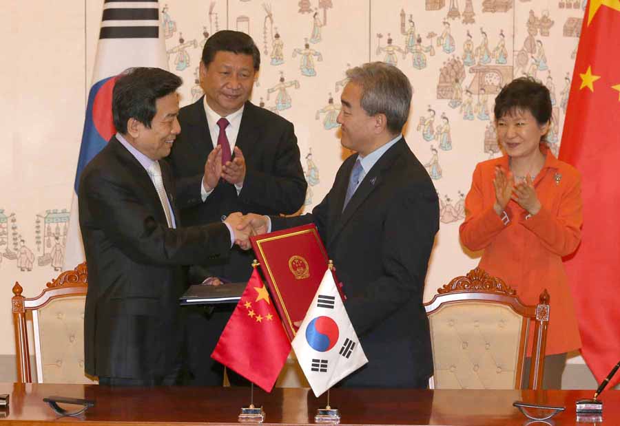 한･중 영화공동제작 협정식