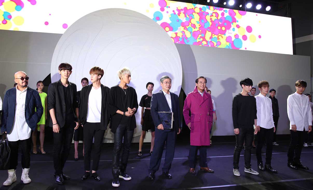 대한민국 패션문화 축제 '패션코드 2014(Fashion KODE 2014)' 개막 패션쇼 진행사진