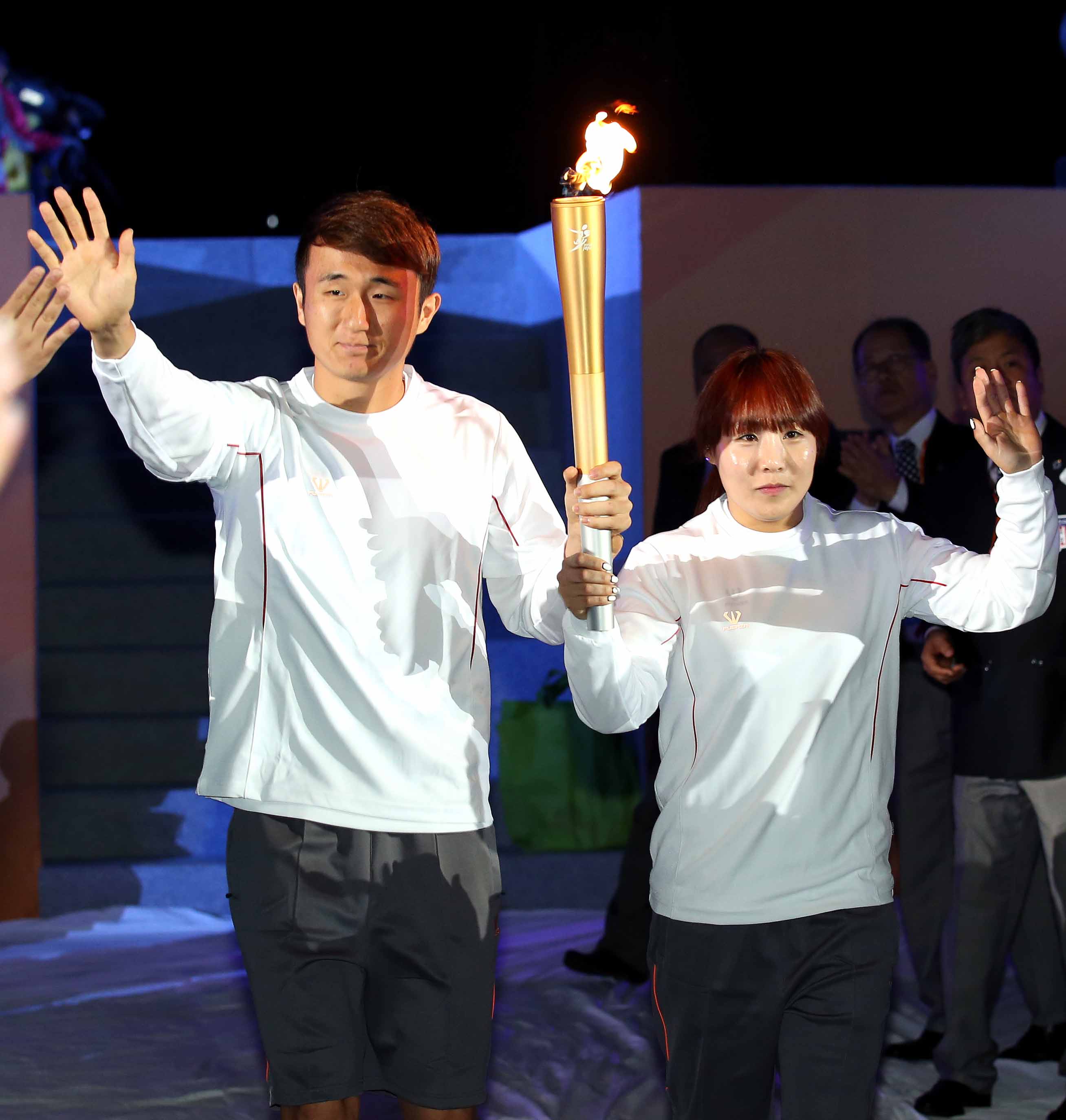 ‘제95회 전국체육대회’ 성화봉송