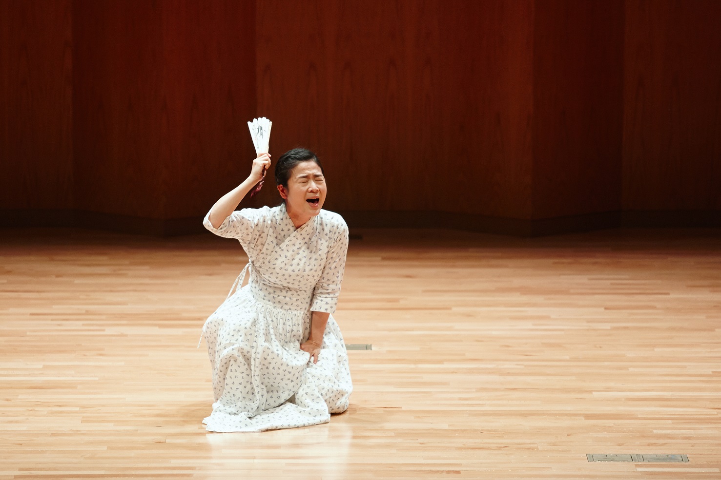 소리꾼 이자람의 열정적인 무대