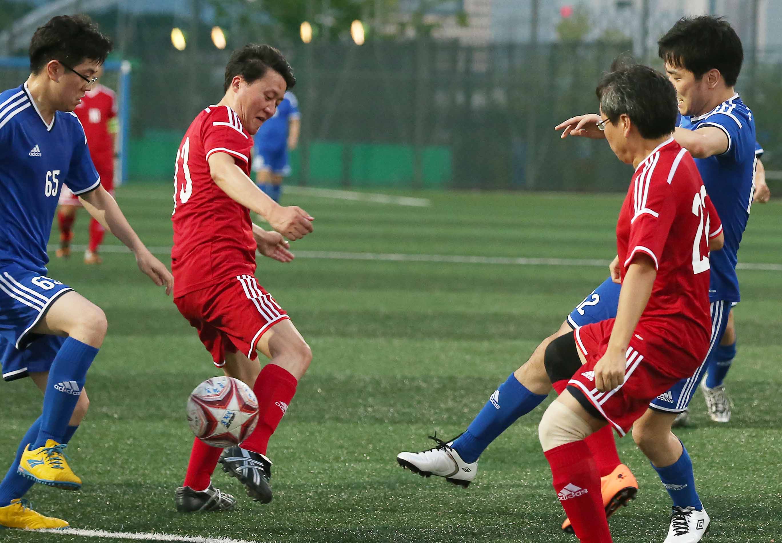 문체부 실별 축구경기