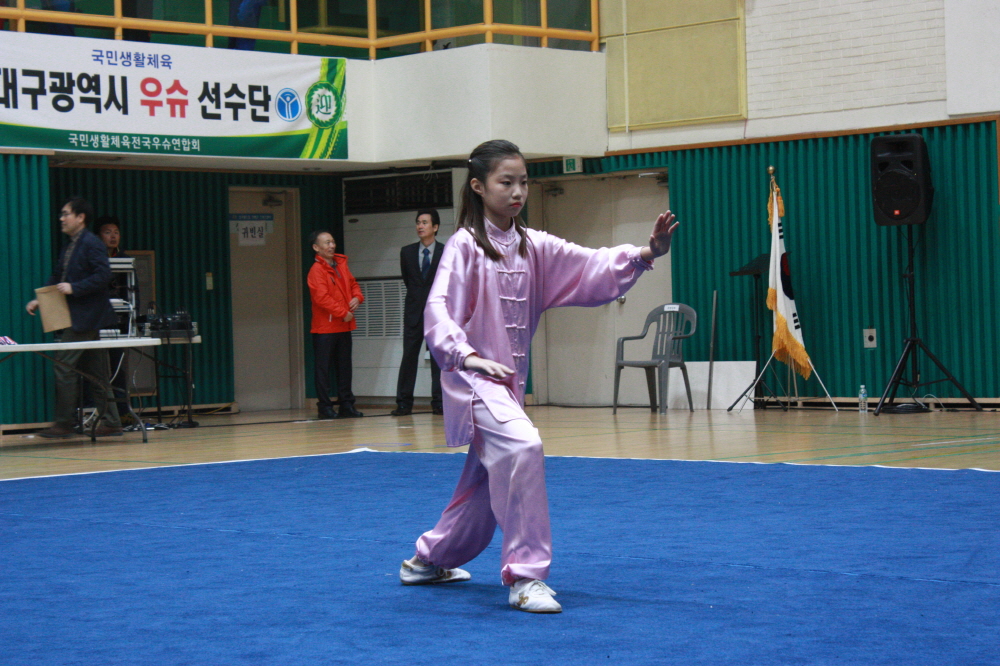 느림의 미학을 느낄 수 있었던 태극권의 모습