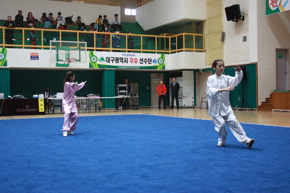 느림의 미학을 느낄 수 있었던 태극권의 모습