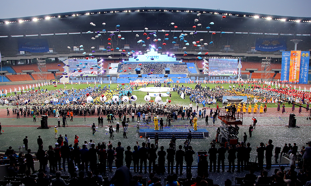 2016년 전국생활체육대축전 개회식 열려