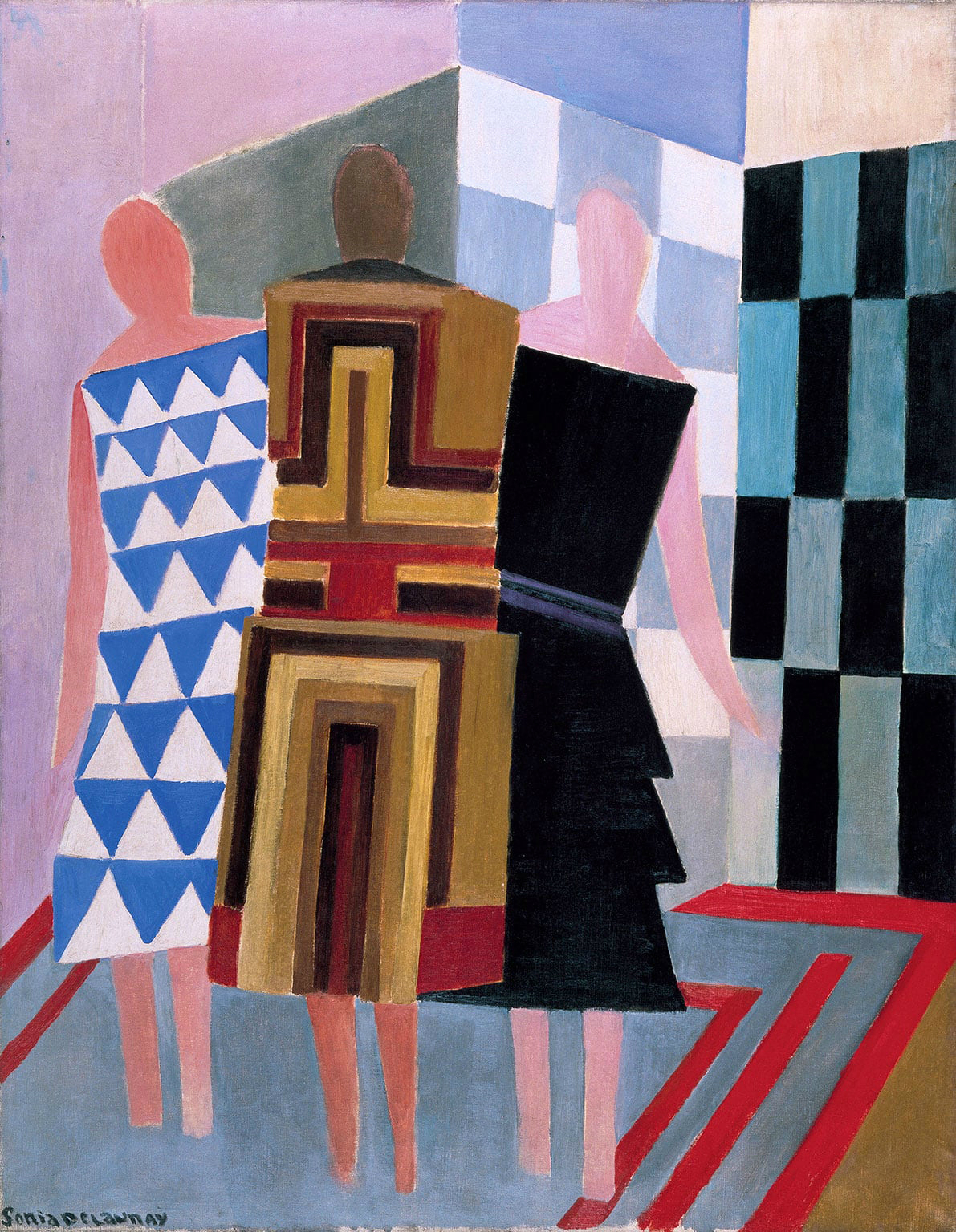 Simultaneous Dresses (The three women), 1925