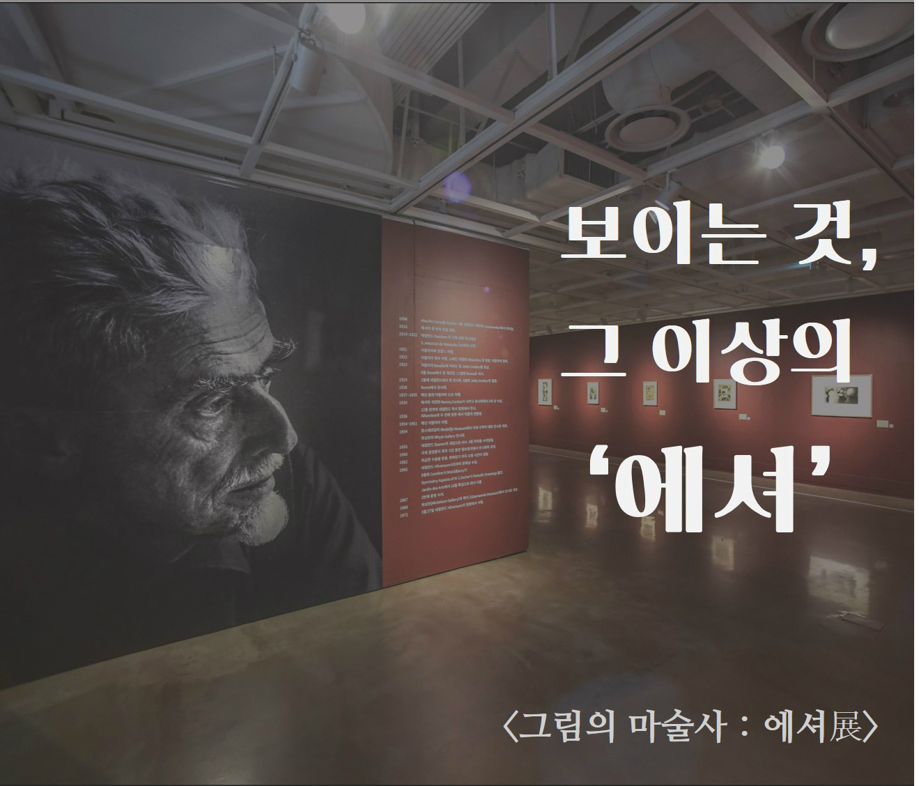 보이는 것, 그 이상의 ‘에셔’ <그림의 마술사 : 에셔展 />