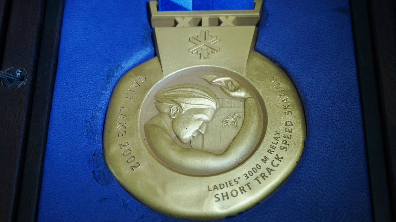 2002 솔트레이크 동계올림픽 여자 계주 3연패 메달