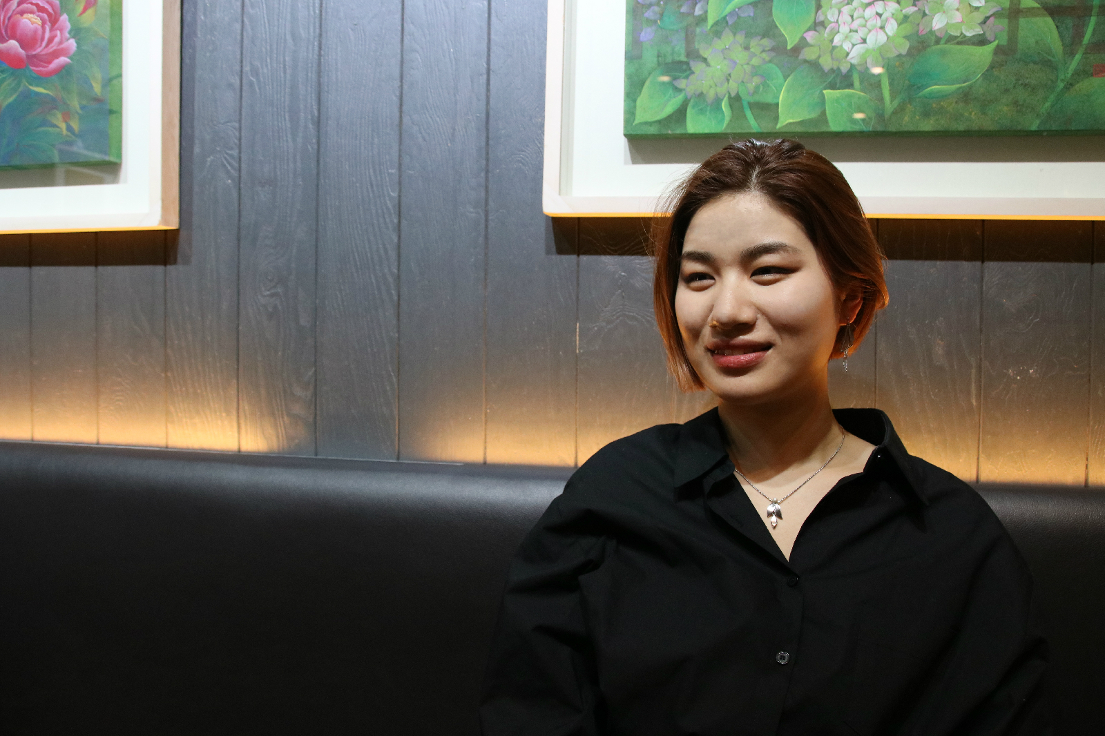 가이드러너에 대해 설명하는 이경희 선수