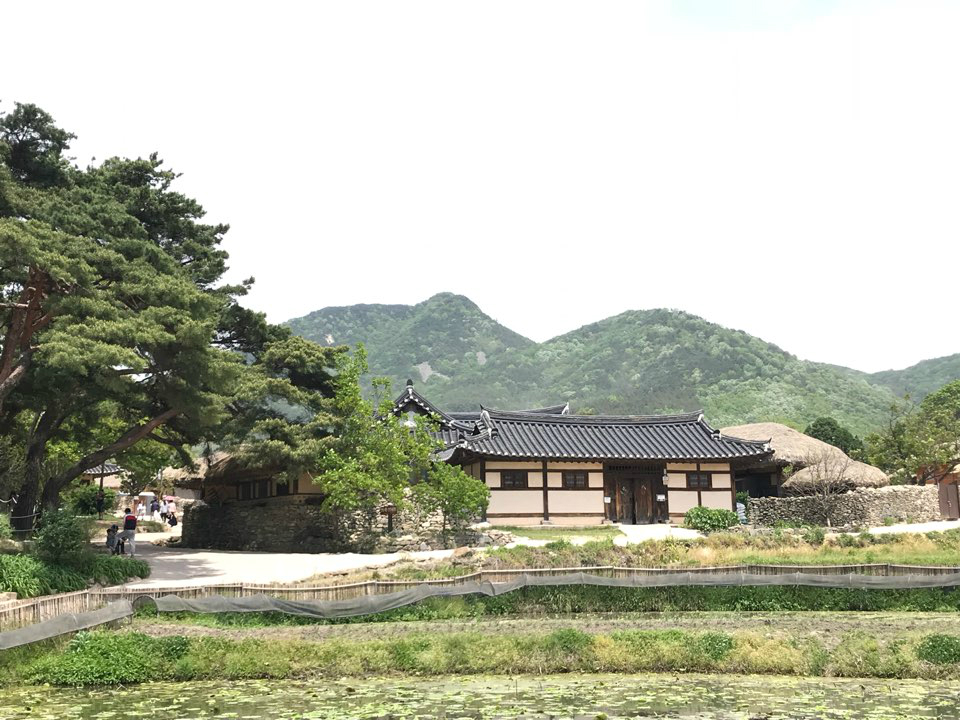 외암민속마을 전경