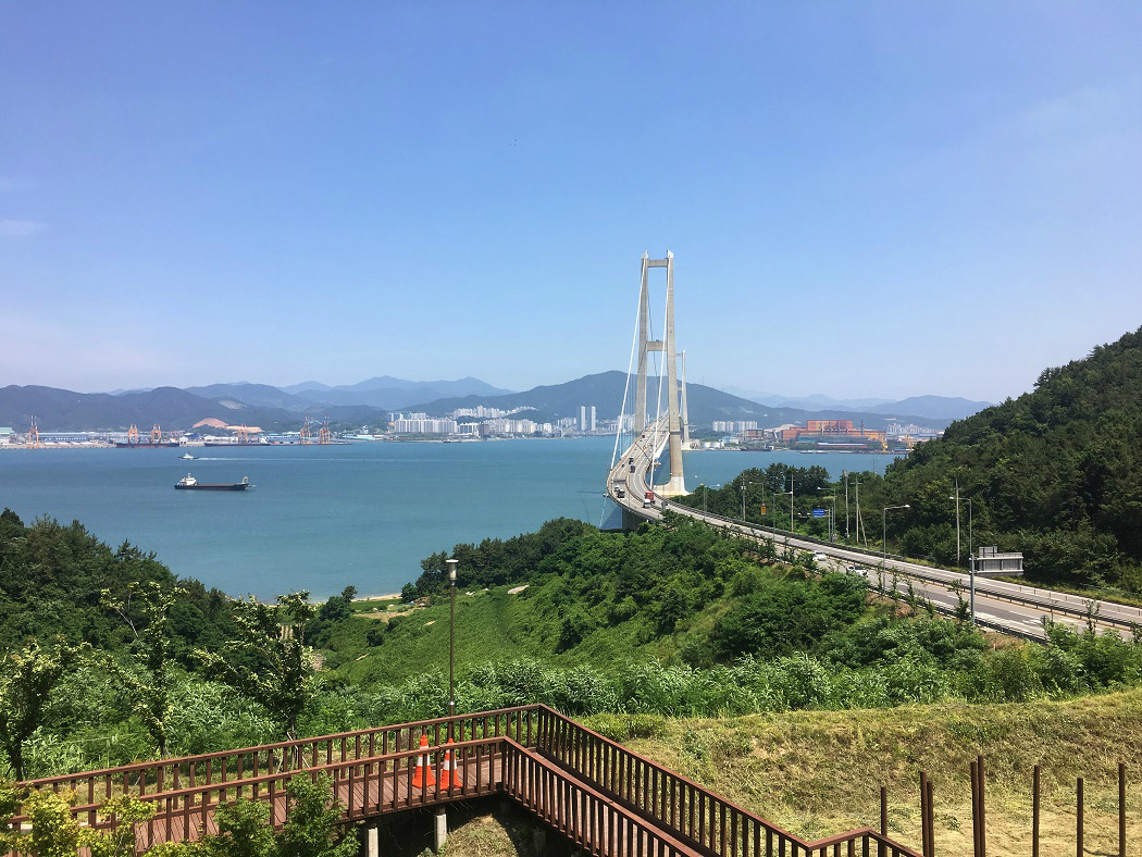 이순신대교 홍보관 전경