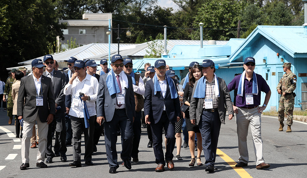 주한외교단