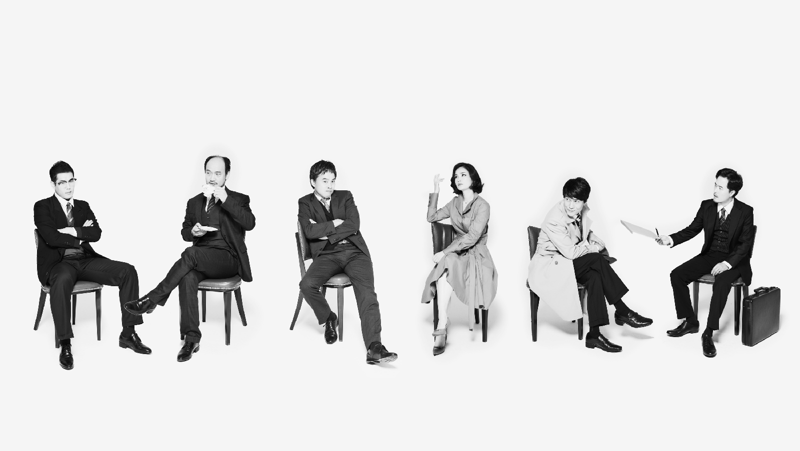 연극 <오슬로 />의 주요 인물들