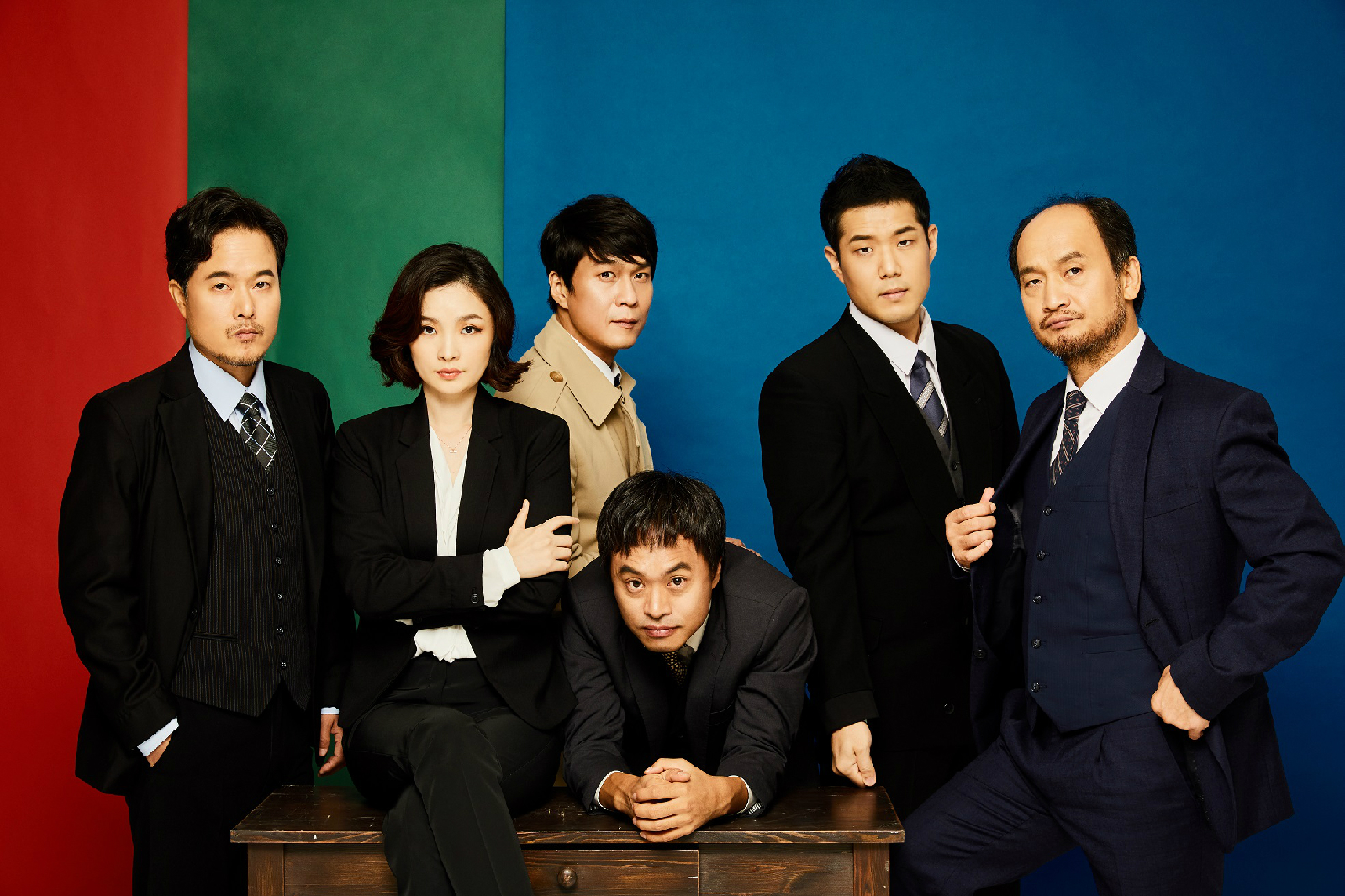 연극 <오슬로 />의 주요 인물들