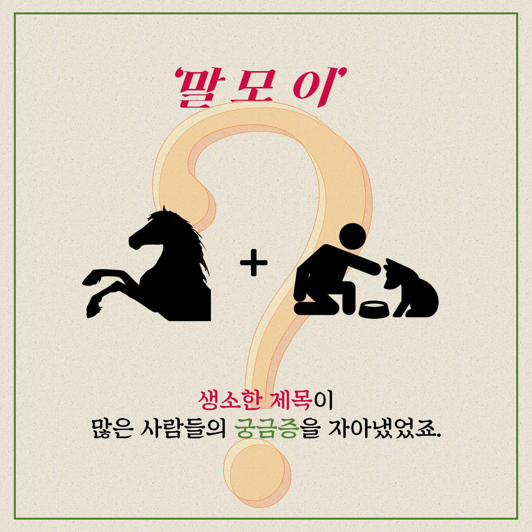 생소한 제목이 많은 사람들의 궁금증을 자아냈었죠.