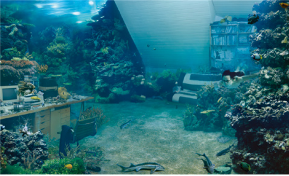 <드림룸-배경 />, 원성원, 2004(2017), C-프린트, 100x160cm, 국립현대미술관 소장