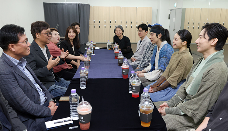 뮤지컬 공연 현장방문