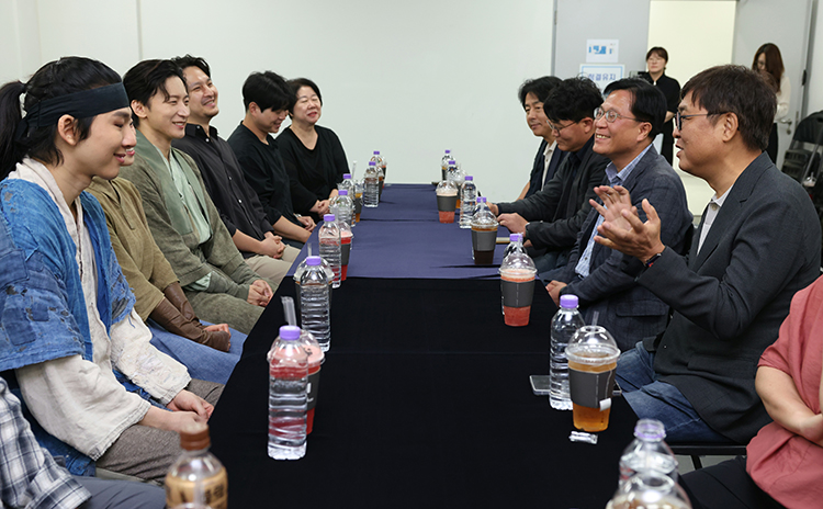 뮤지컬 공연 현장방문