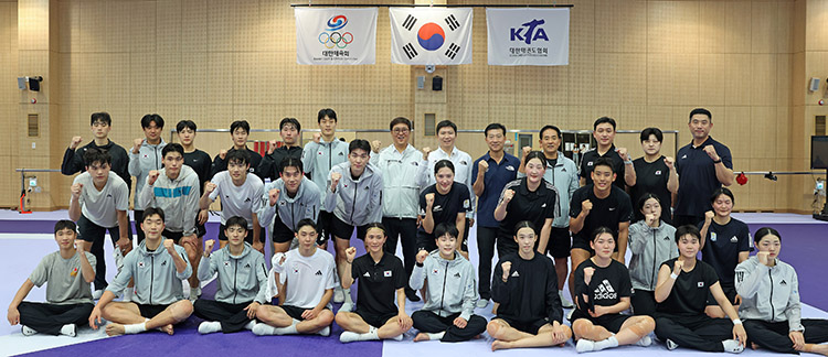 진천선수촌 방문