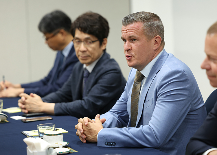 WADA 회장 면담