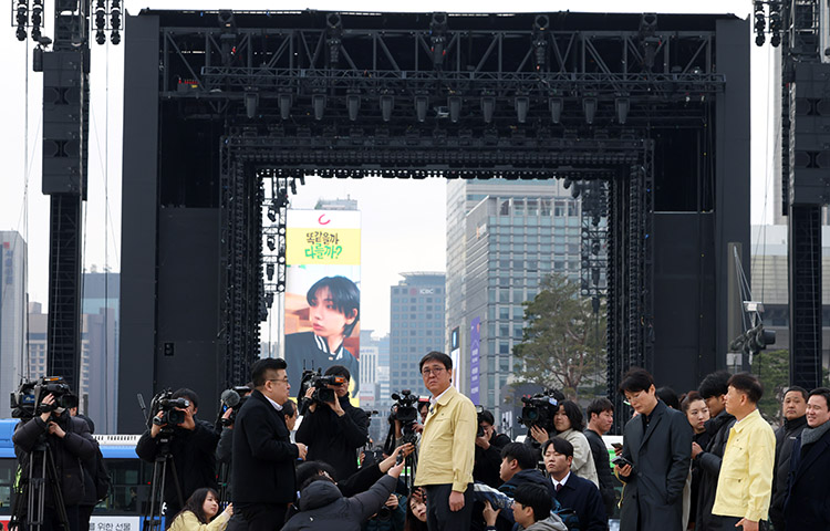 BTS 컴백공연 현장점검 BTS 컴백공연 현장점검